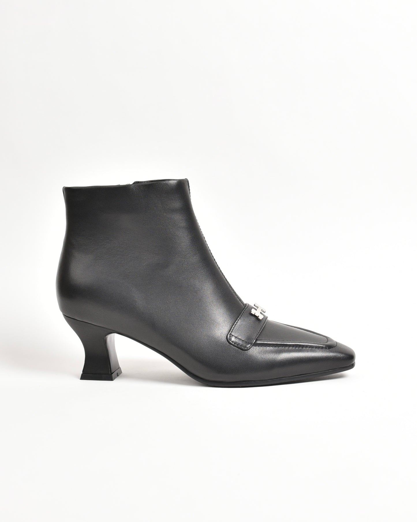 Shalapi mid ankle boots for women in black