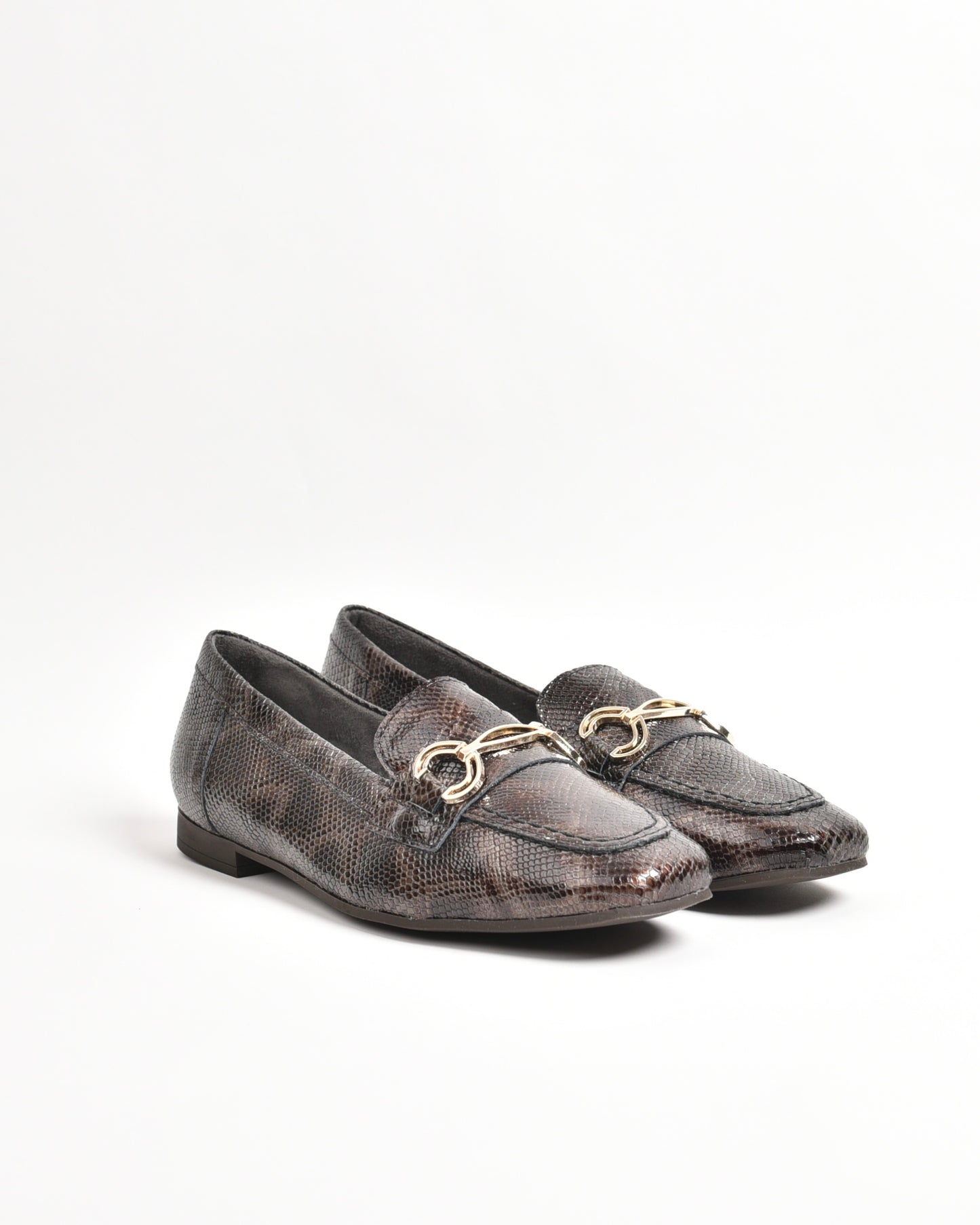 Pitillos loafers for women in brown
