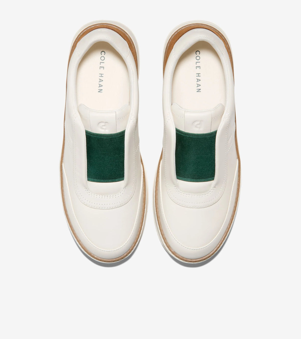 COLE HAAN W34291 sneakers for women in OF-White and Green