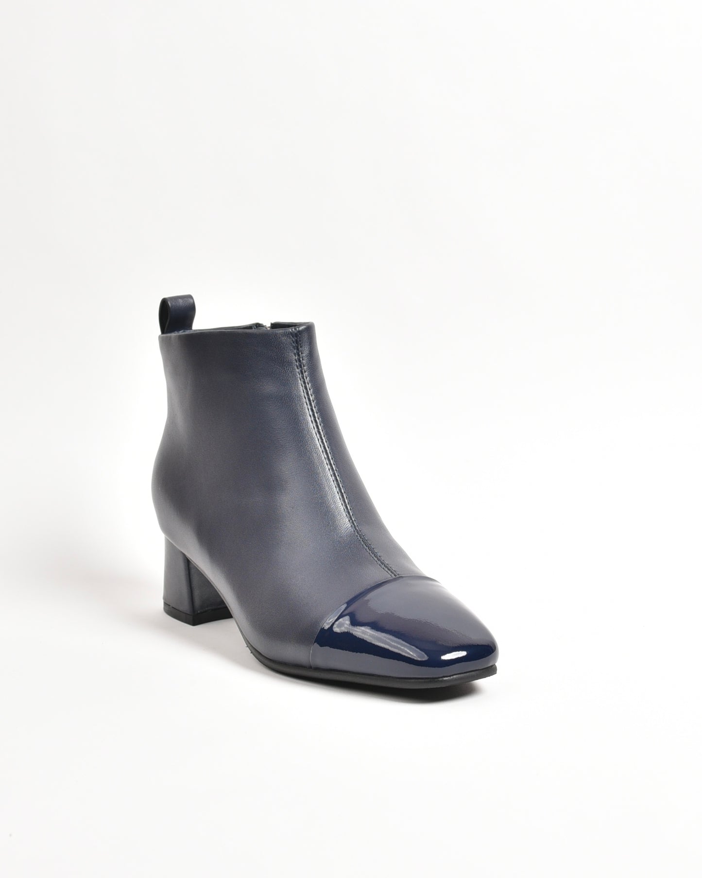 Shalapi mid ankle boots for women blue