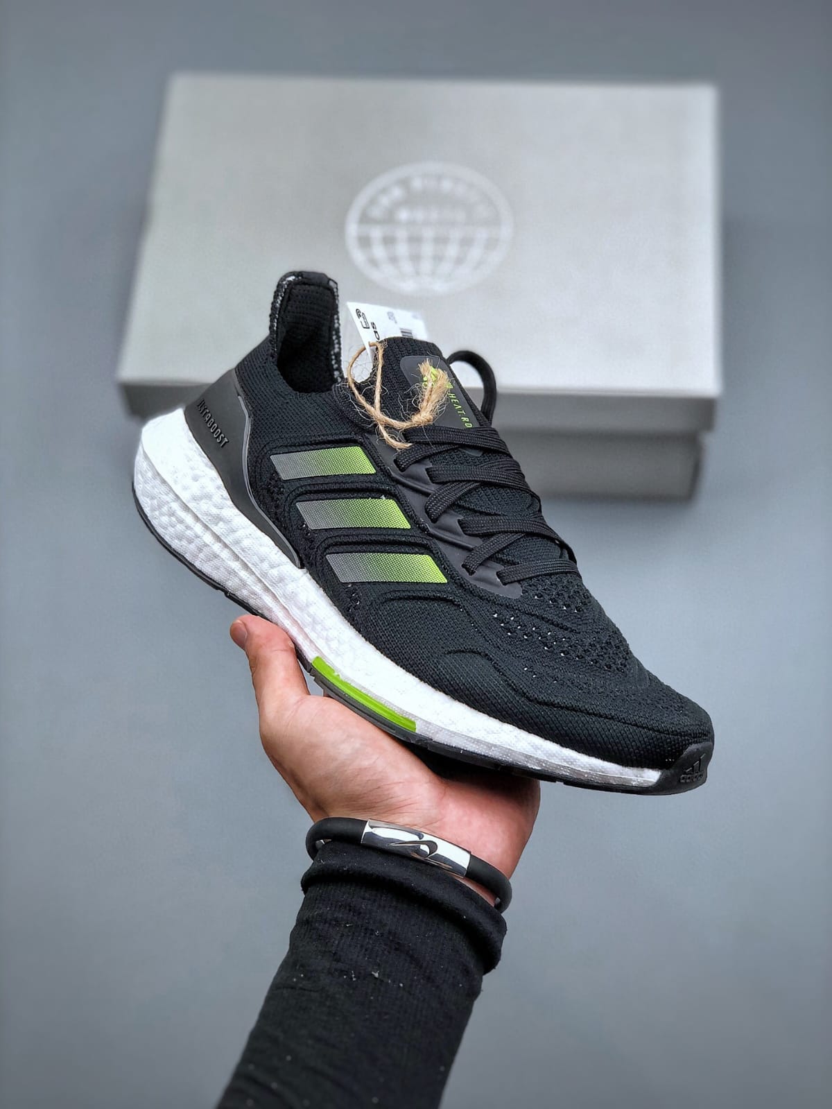 Adidas Ultra boost sneakers for men in black and white