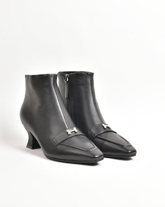 Shalapi mid ankle boots for women in black