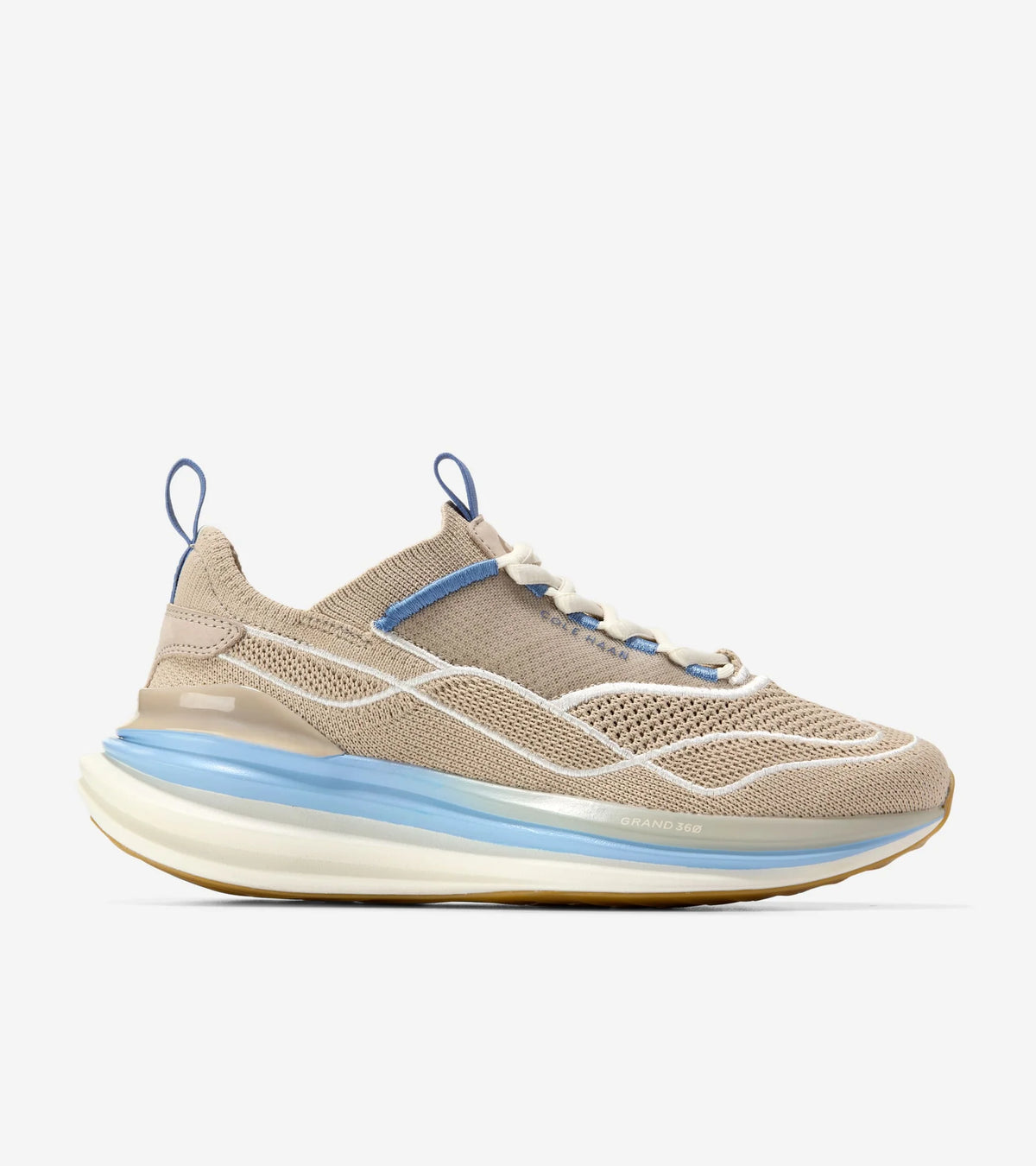 COLE HAAN W32928 sneakers for women in beige and blue