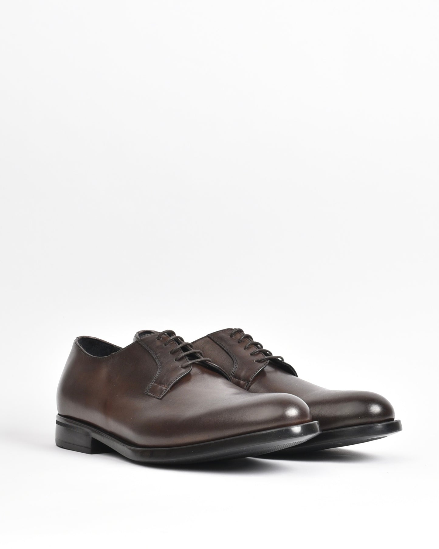 SHALAPI NAPOLI italian derpy shoes for men in brown