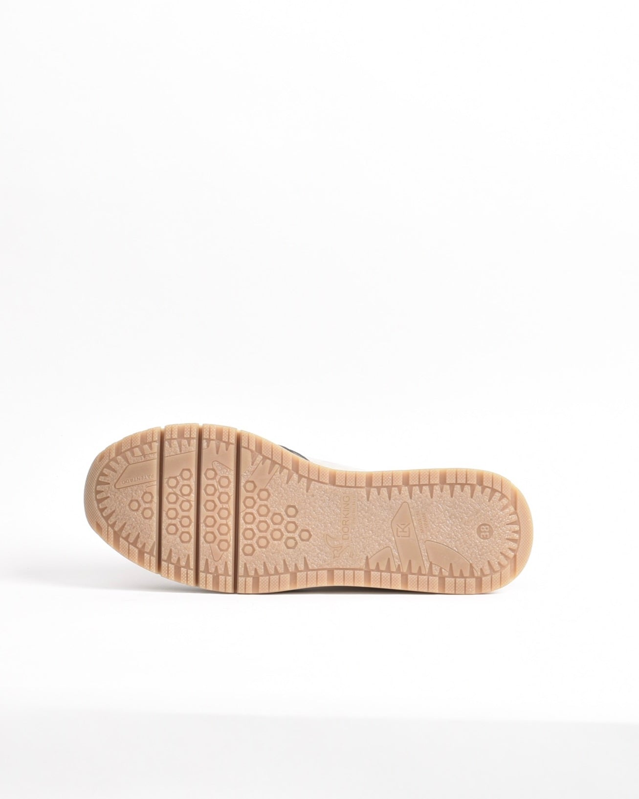 Dorking Fluchos Classic Comfortable Sneaker for women in Black and Gold.