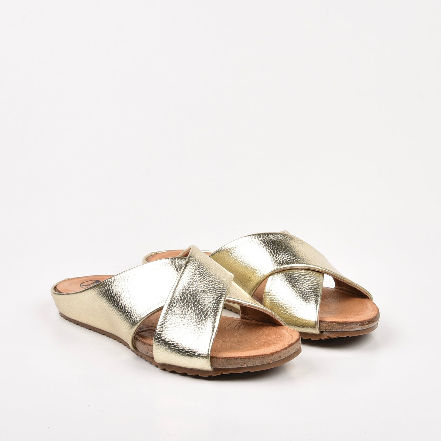 Shalapi slippers for women in gold