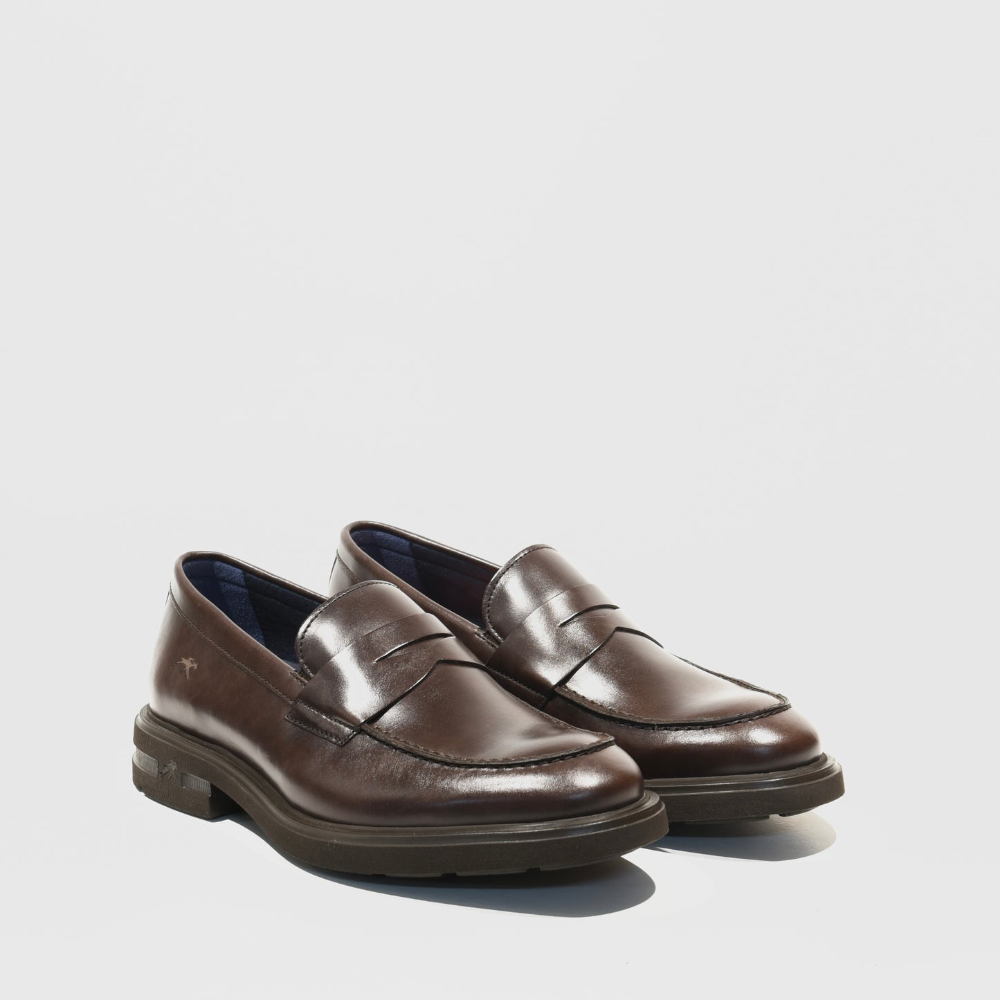 Fluchoes Spanish loafers for men in brown