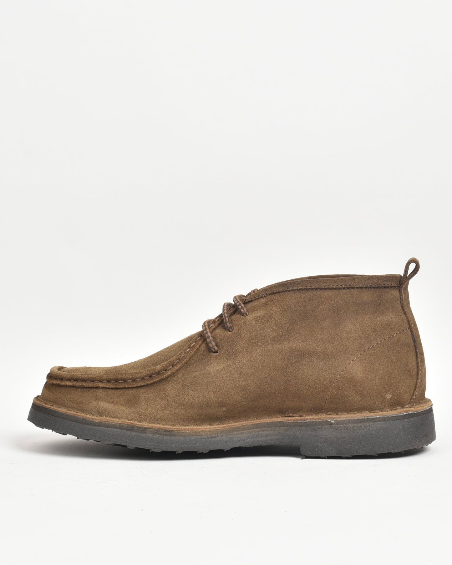Kebo genuine leather Boots for men in suede camel