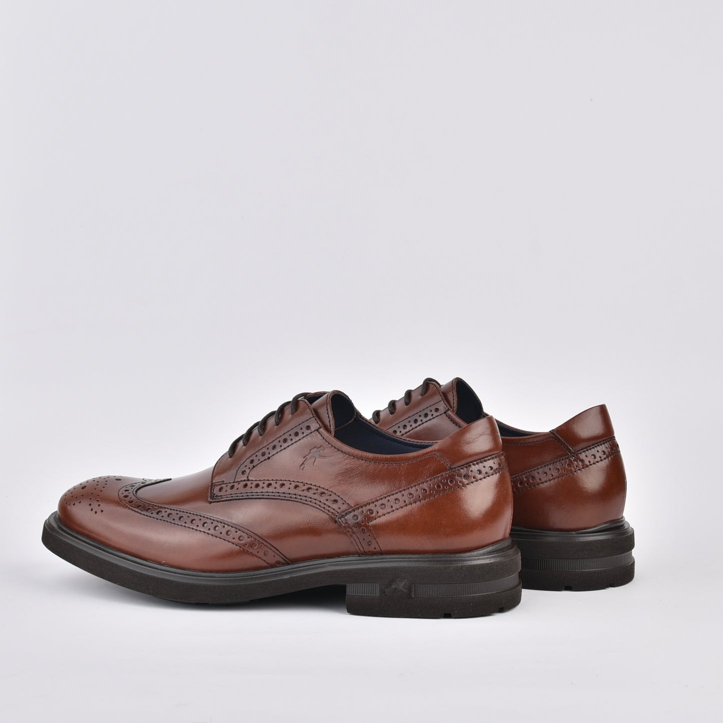 Fluchos Spanish oxford shoes for men in Camel