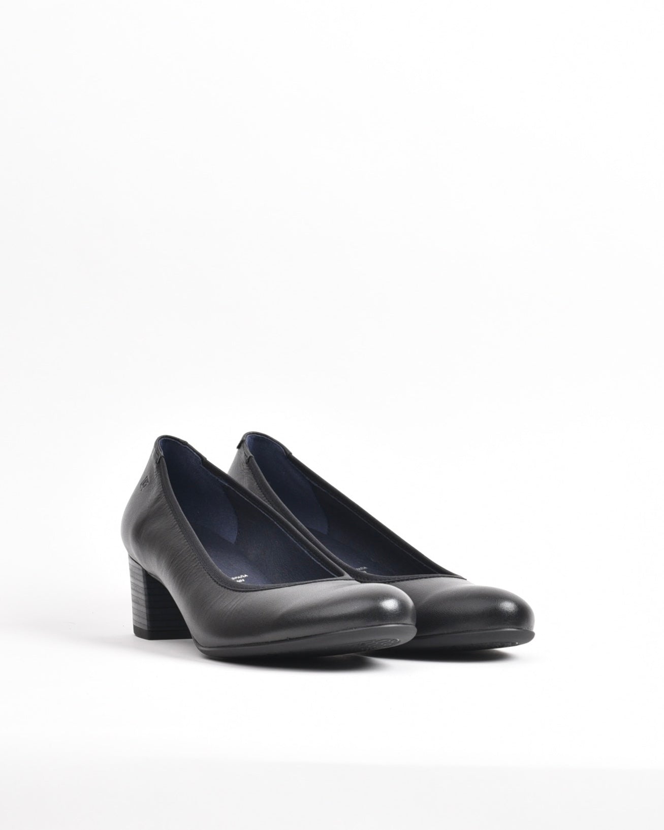 Dorking Fluchos Classic Medium heel shoes for women in Black