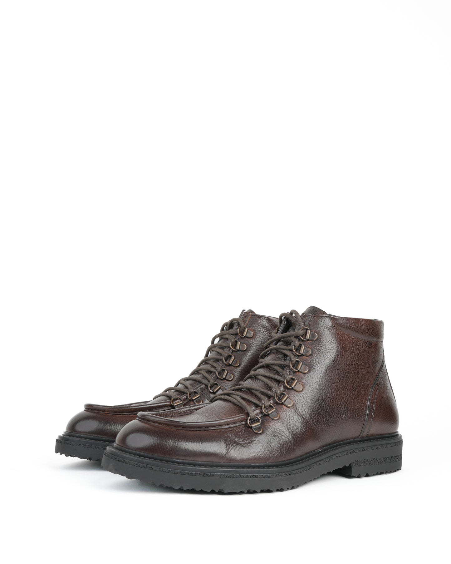Shalapi boots in Grain leather for men in Brown