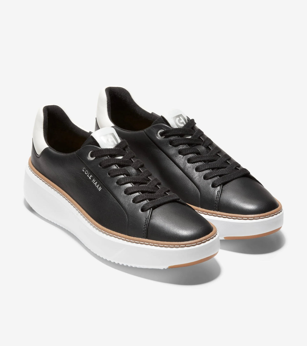 COLE HAAN W22706 sneakers for women in black and white