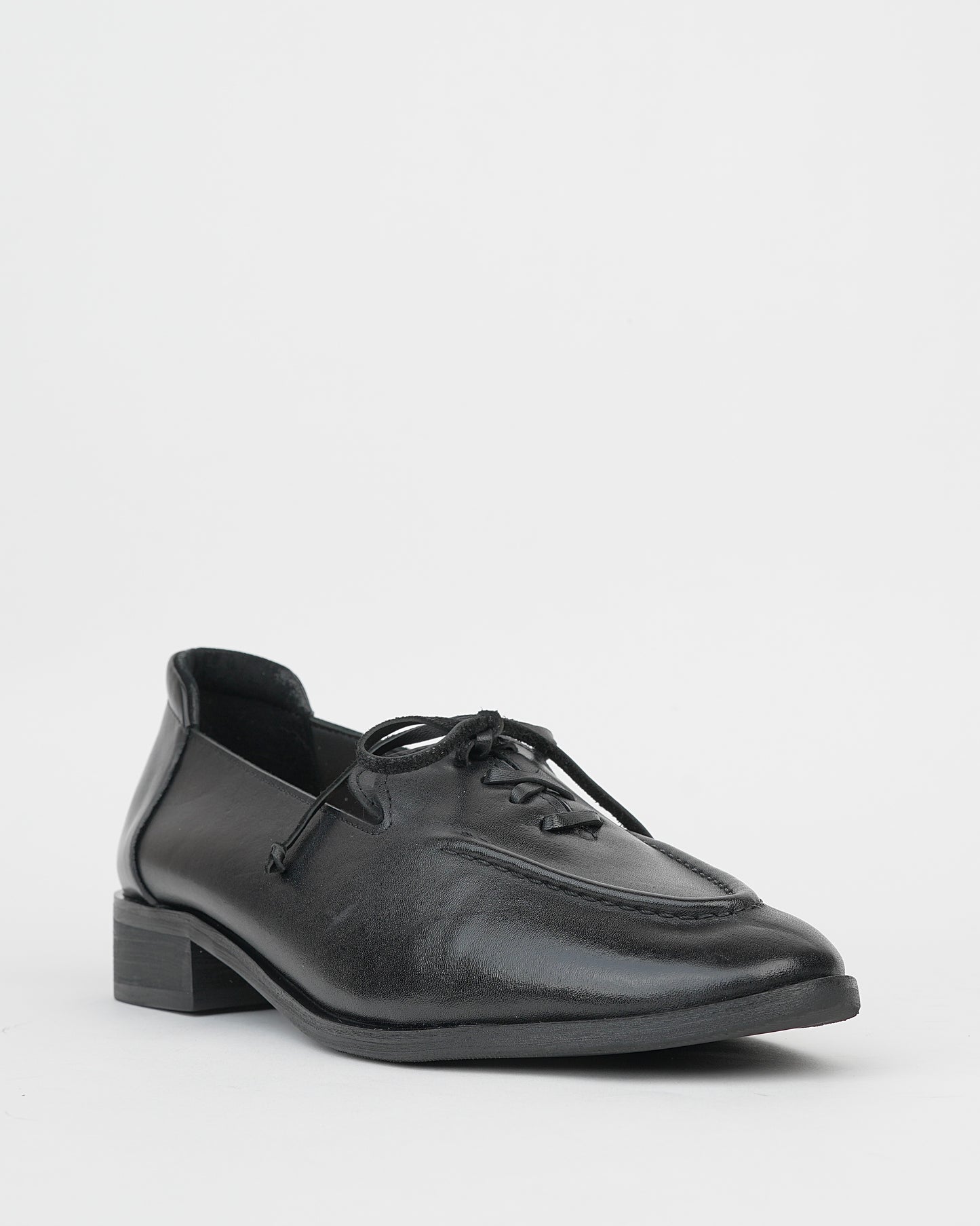 Shalapi shoes genuine leather for women in black