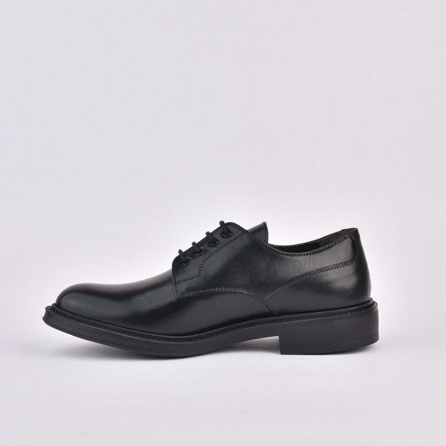 Landina Italian lace up shoes for men in black