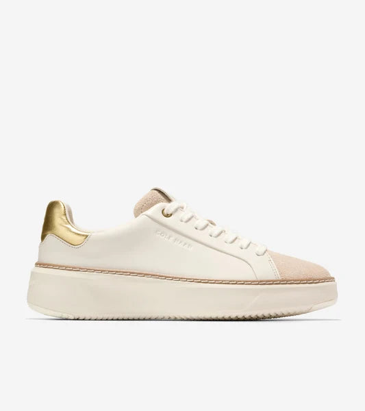 COLE HAAN W33827 sneakers for women in Of-white and gold