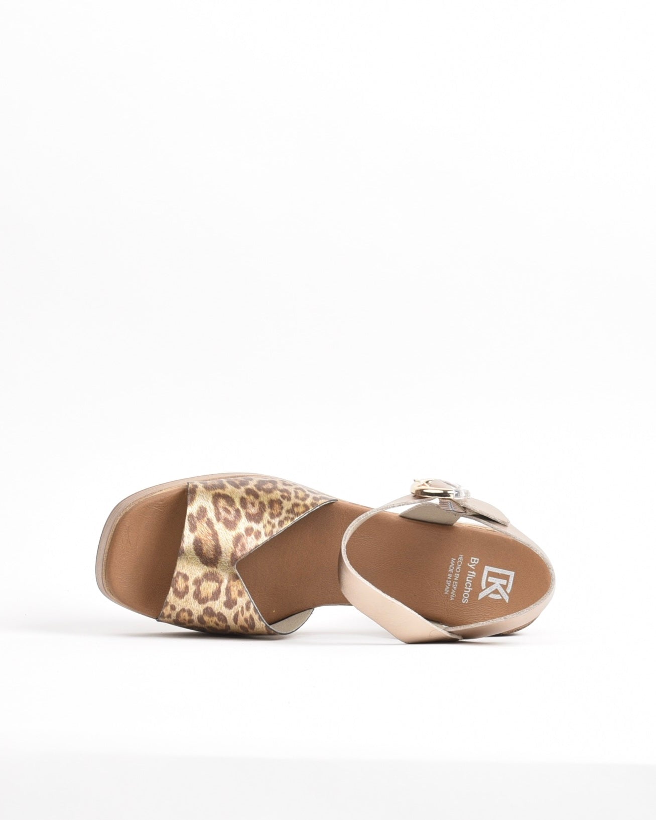 Dorking Fluchos Classic Comfortable Sandal for women in Tiger-Gold