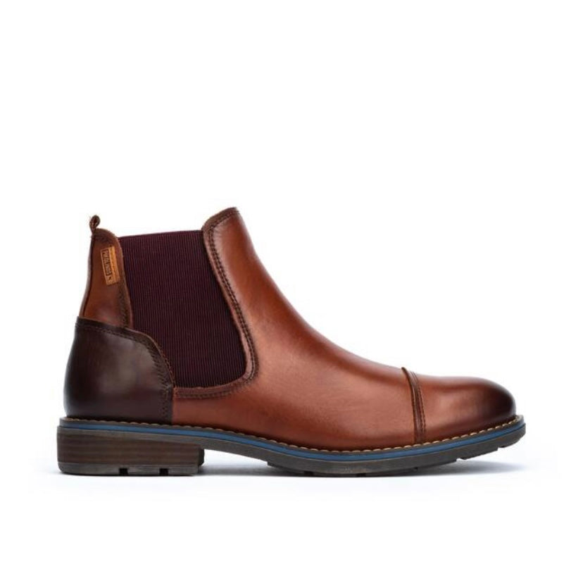 Pikolinos Spanish chelsea boots for men in camel