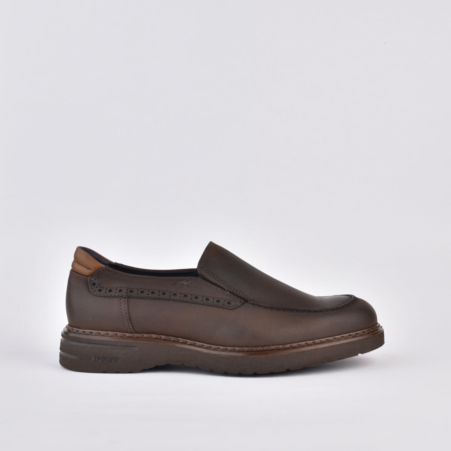 Fluchos Spanish loafers for men in brown