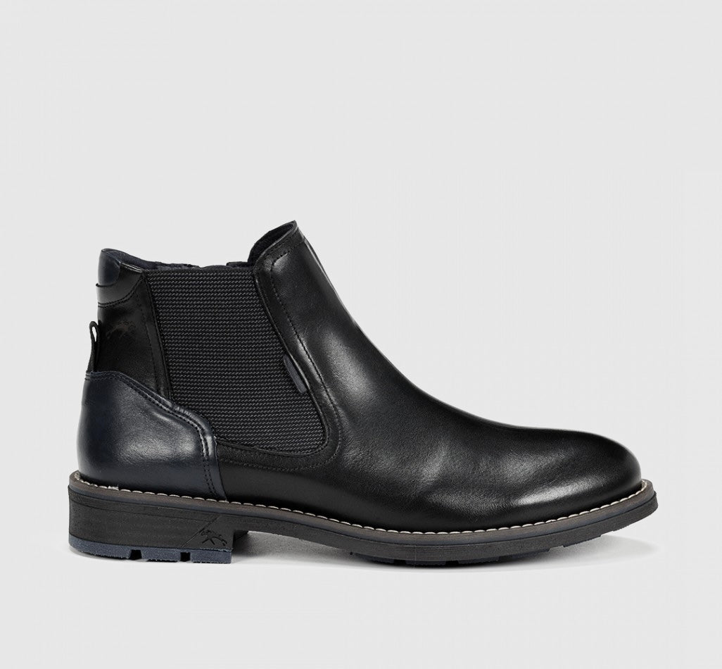 Fluchoes Spanish boots for men in Black