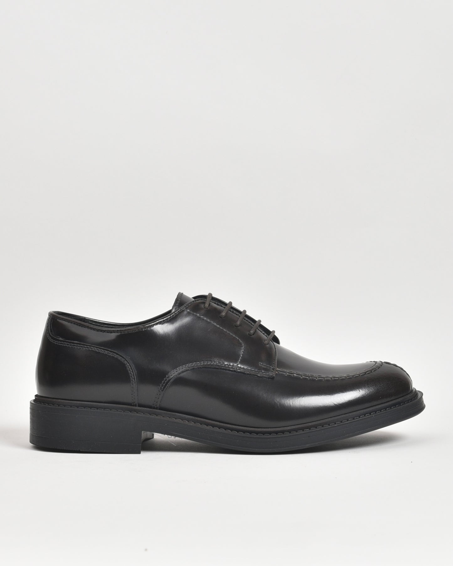 SHALAPI Italian shoes for men in shiny brown