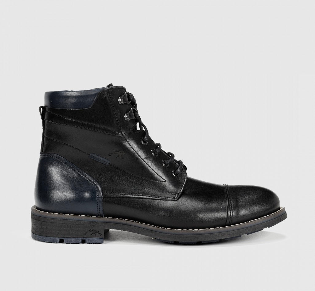 Fluchoes Spanish boots for men in black