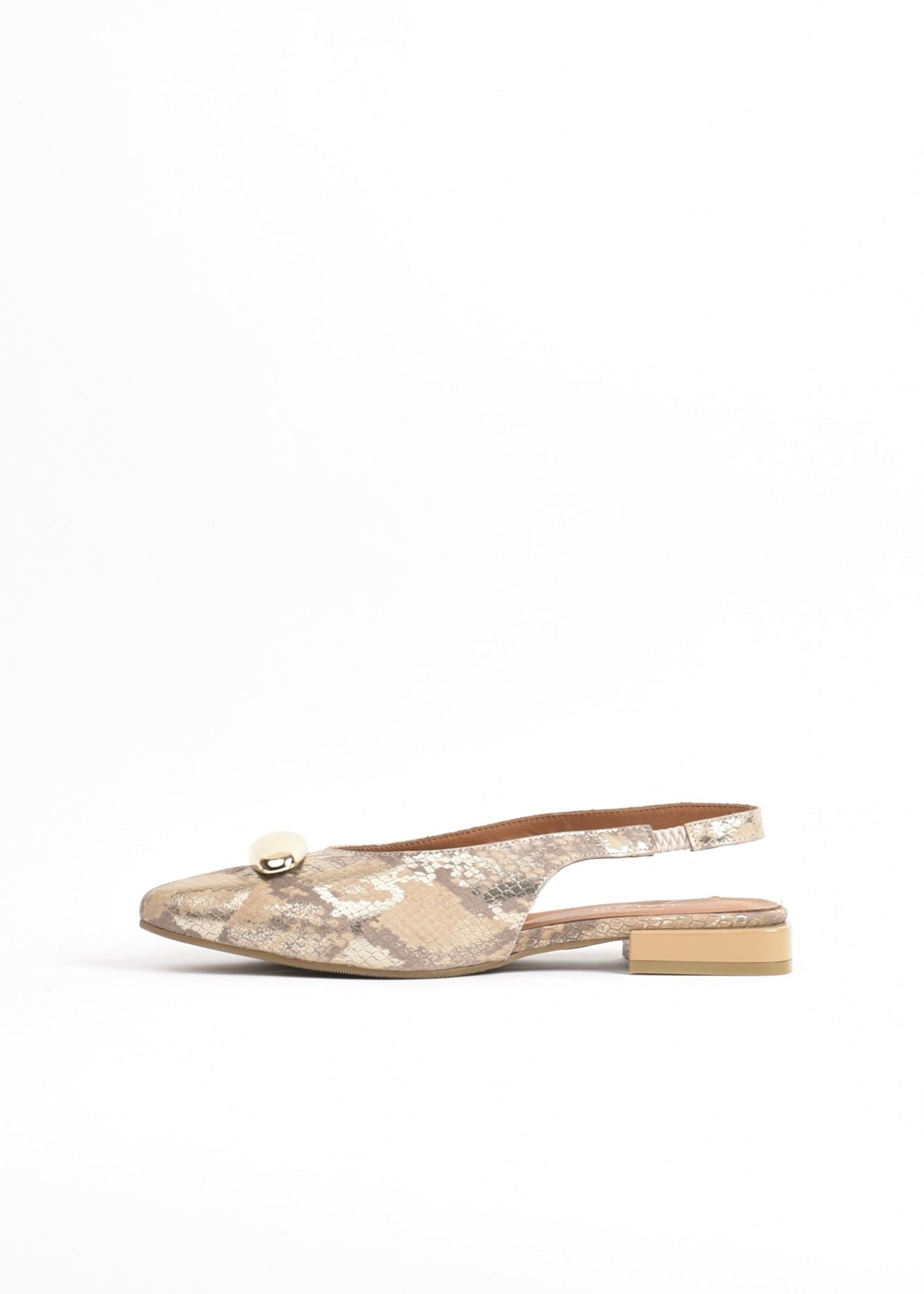 SHALAPI NAPOLI sandel for women in gold