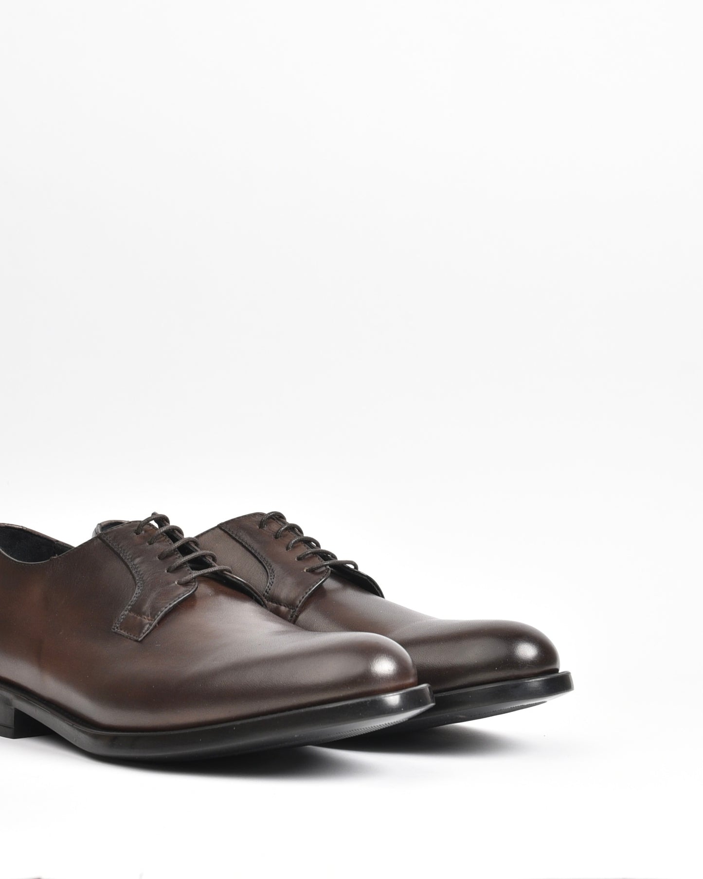 SHALAPI NAPOLI italian derpy shoes for men in brown
