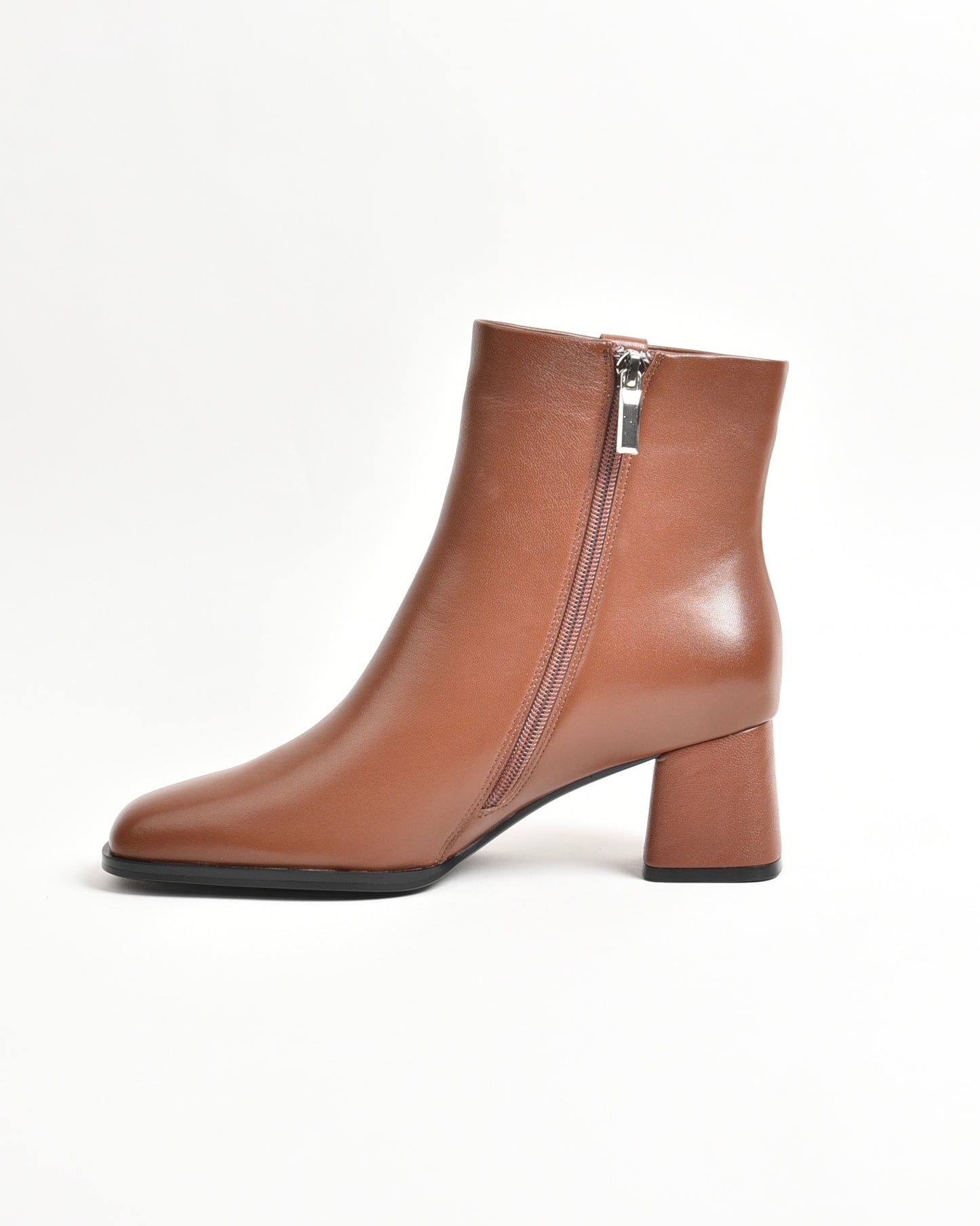Shalapi mid ankle boots for women in camel
