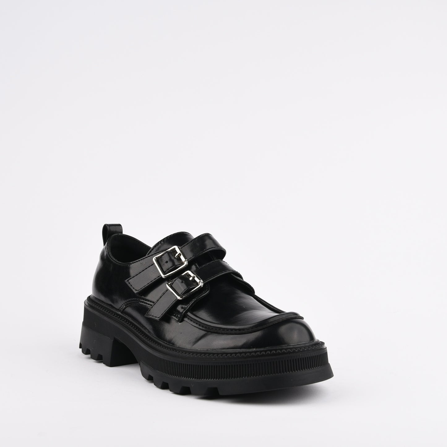 Shalapi loafers shoes for women in black