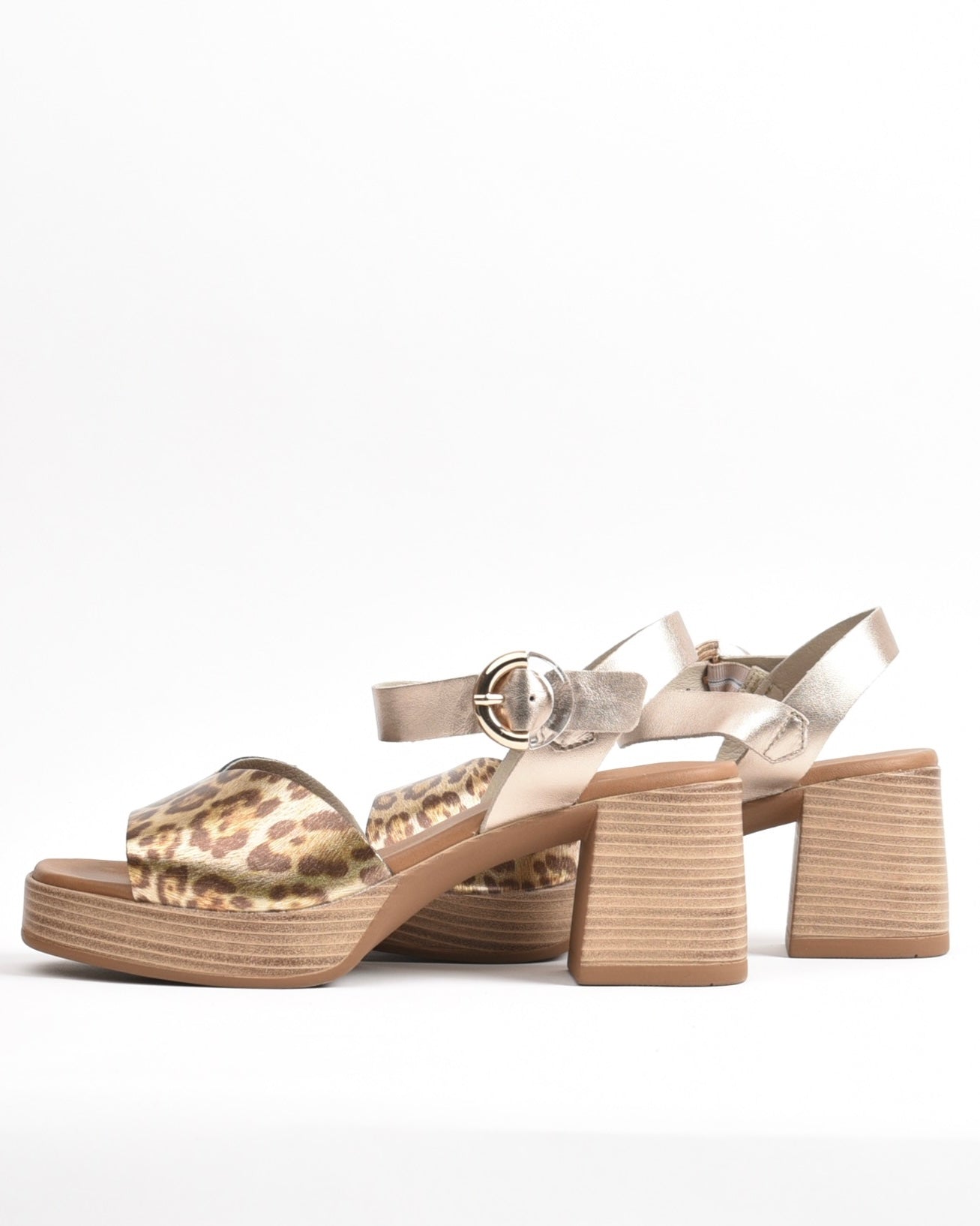Dorking Fluchos Classic Comfortable Sandal for women in Tiger-Gold