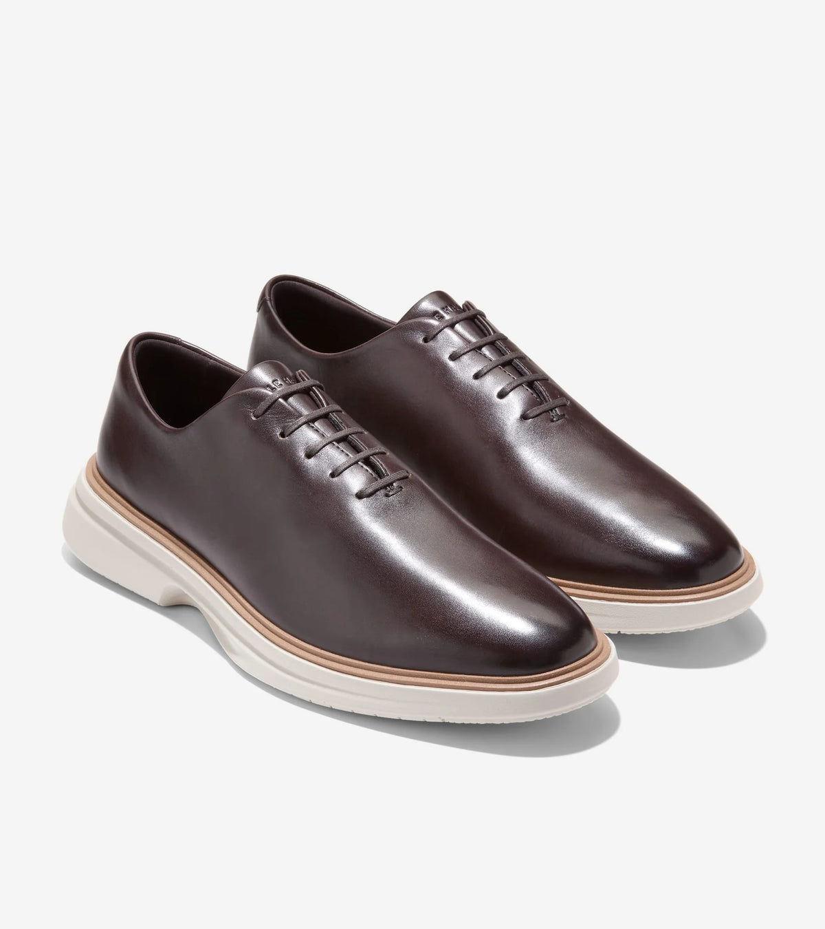 COLE HAAN C43206 shoes for men in brown and white