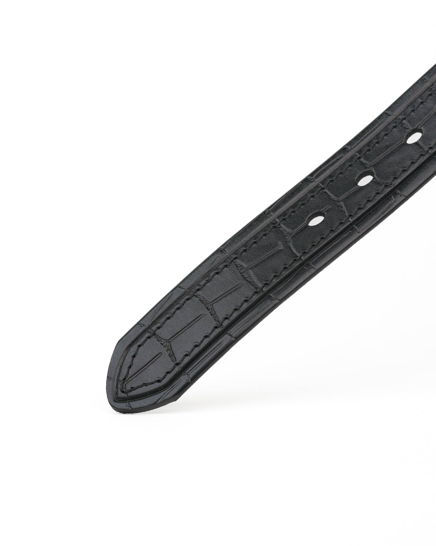 Shalapi Genuine leather belts for men in black