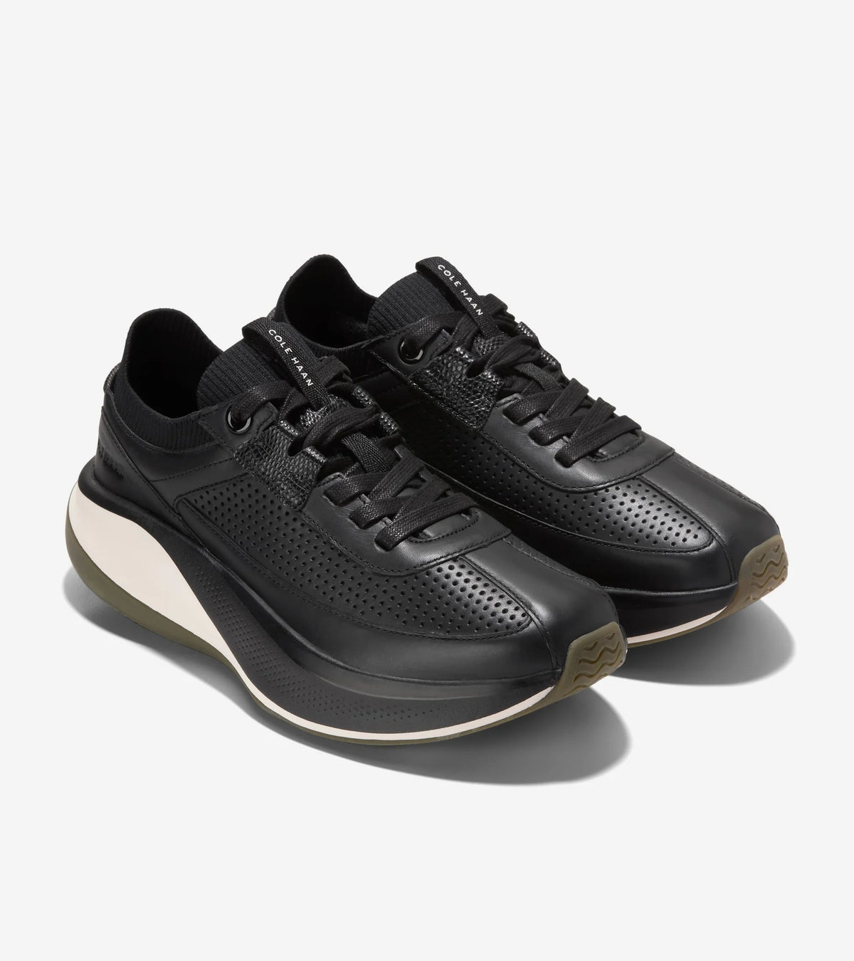 COLE HAAN W34691 sneakers for women in black and white