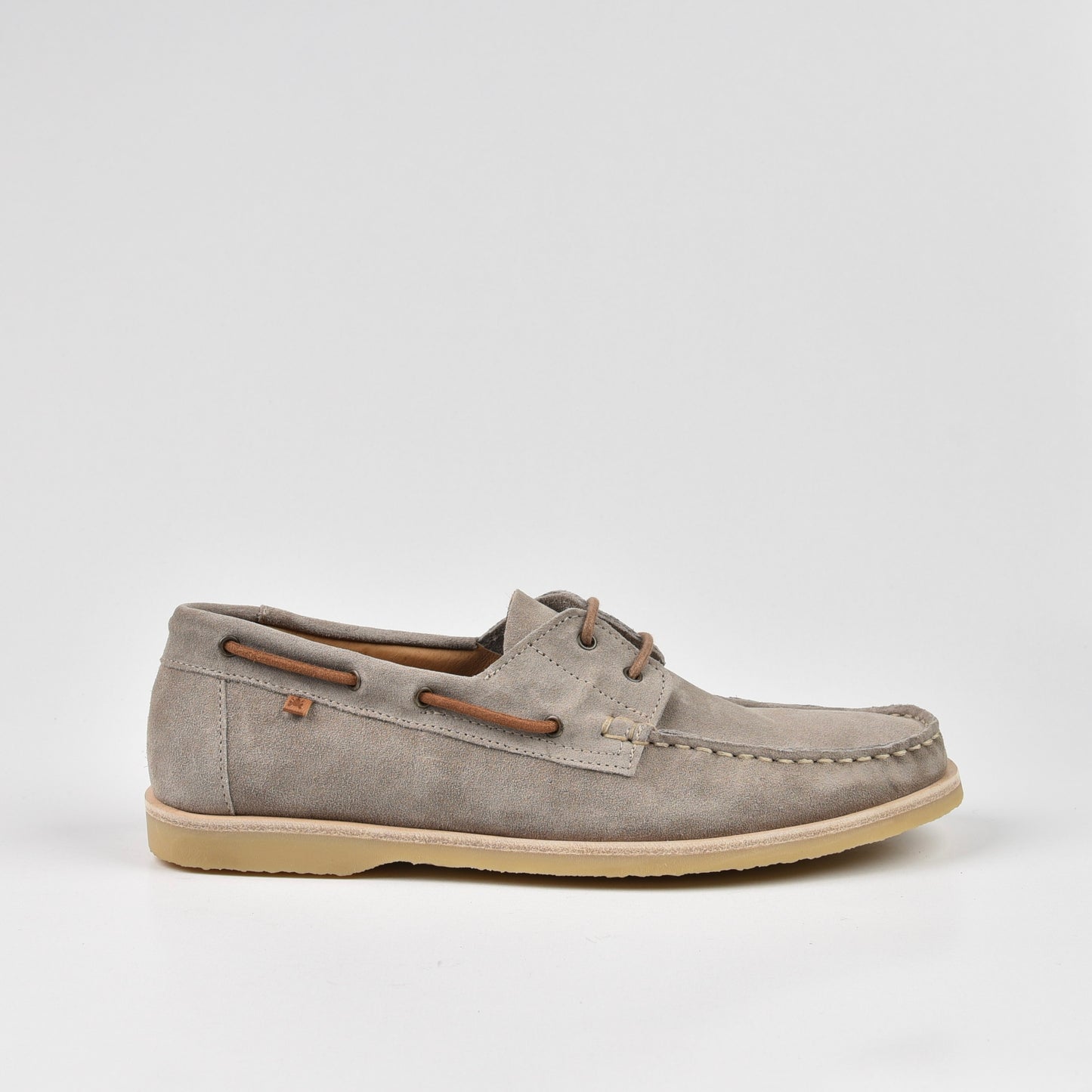 Art Spanish Loafers for Men in suede Beige.