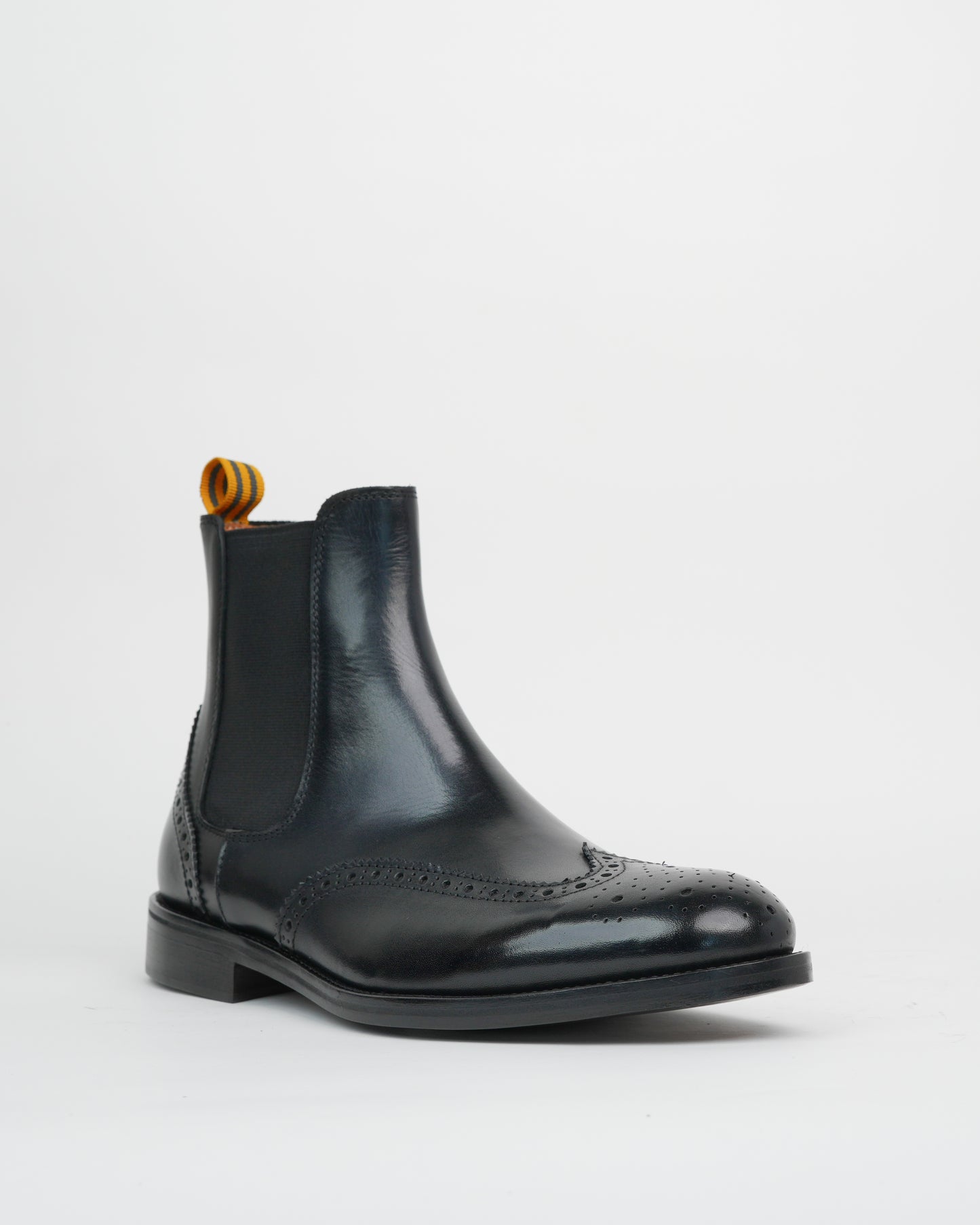 Shalapi oxford boots for men in black