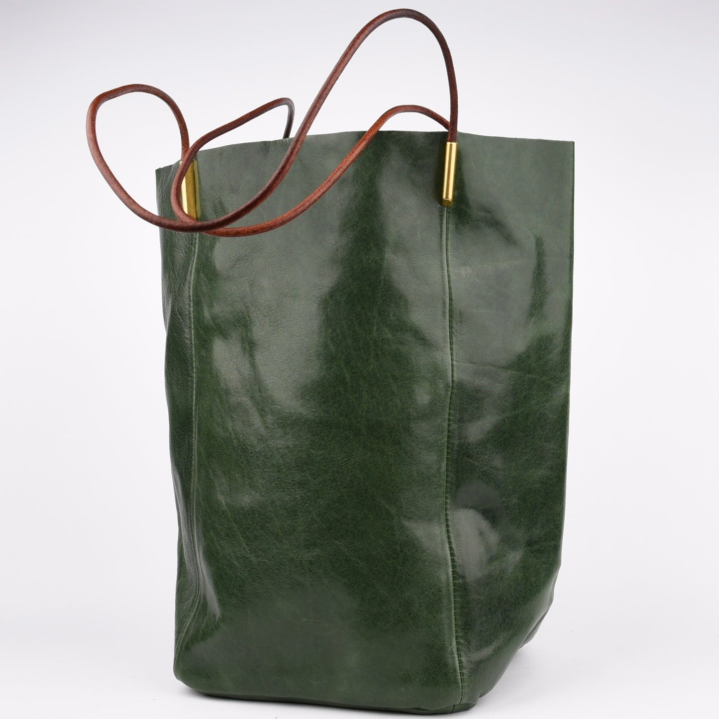 Shalapi Guinean leather handBags for women in Green