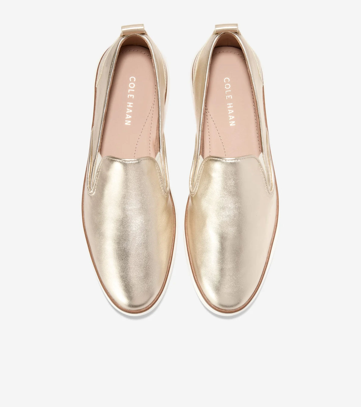 COLE HAAN W34380 loafers for women in Gold