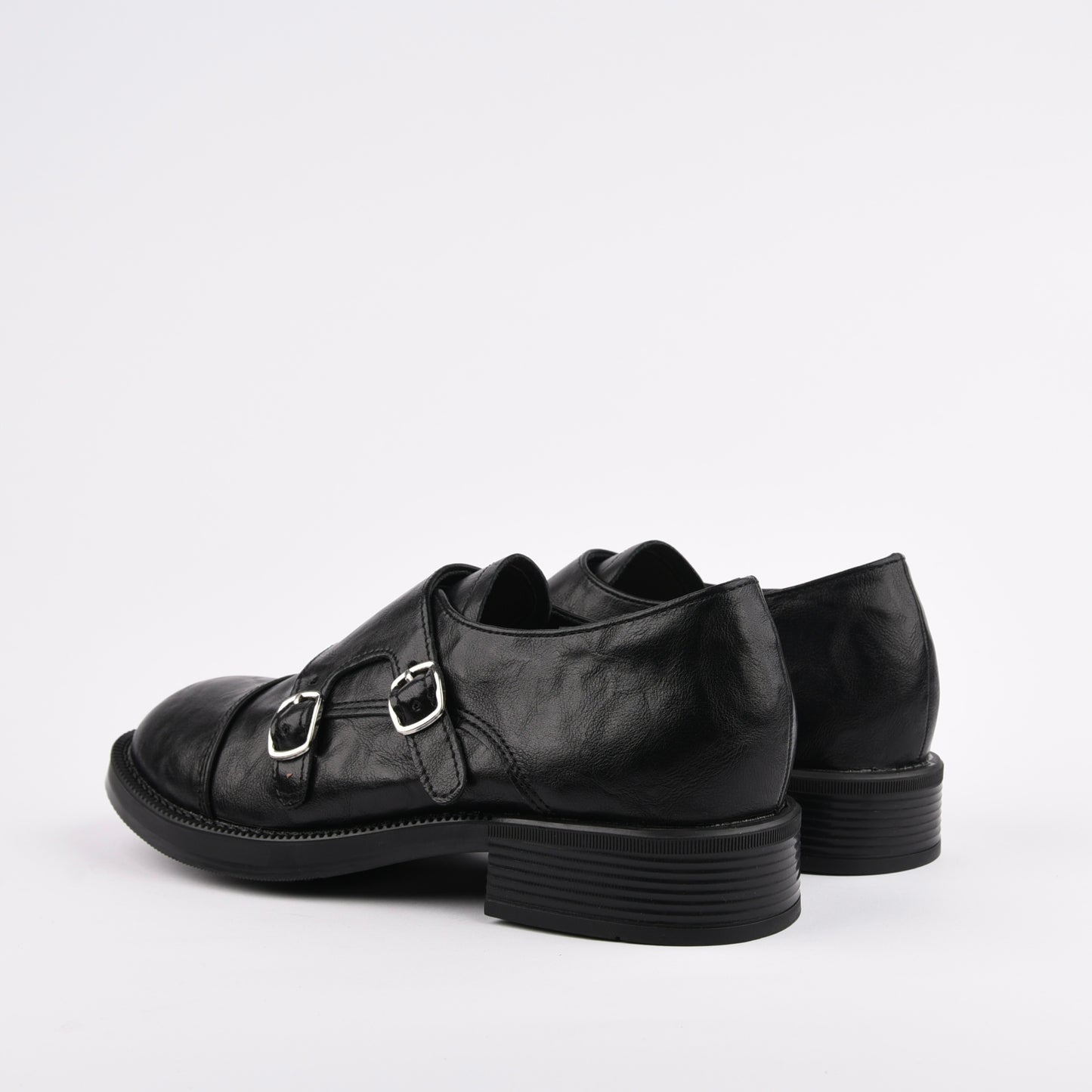 Shalapi loafers shoes for women in black