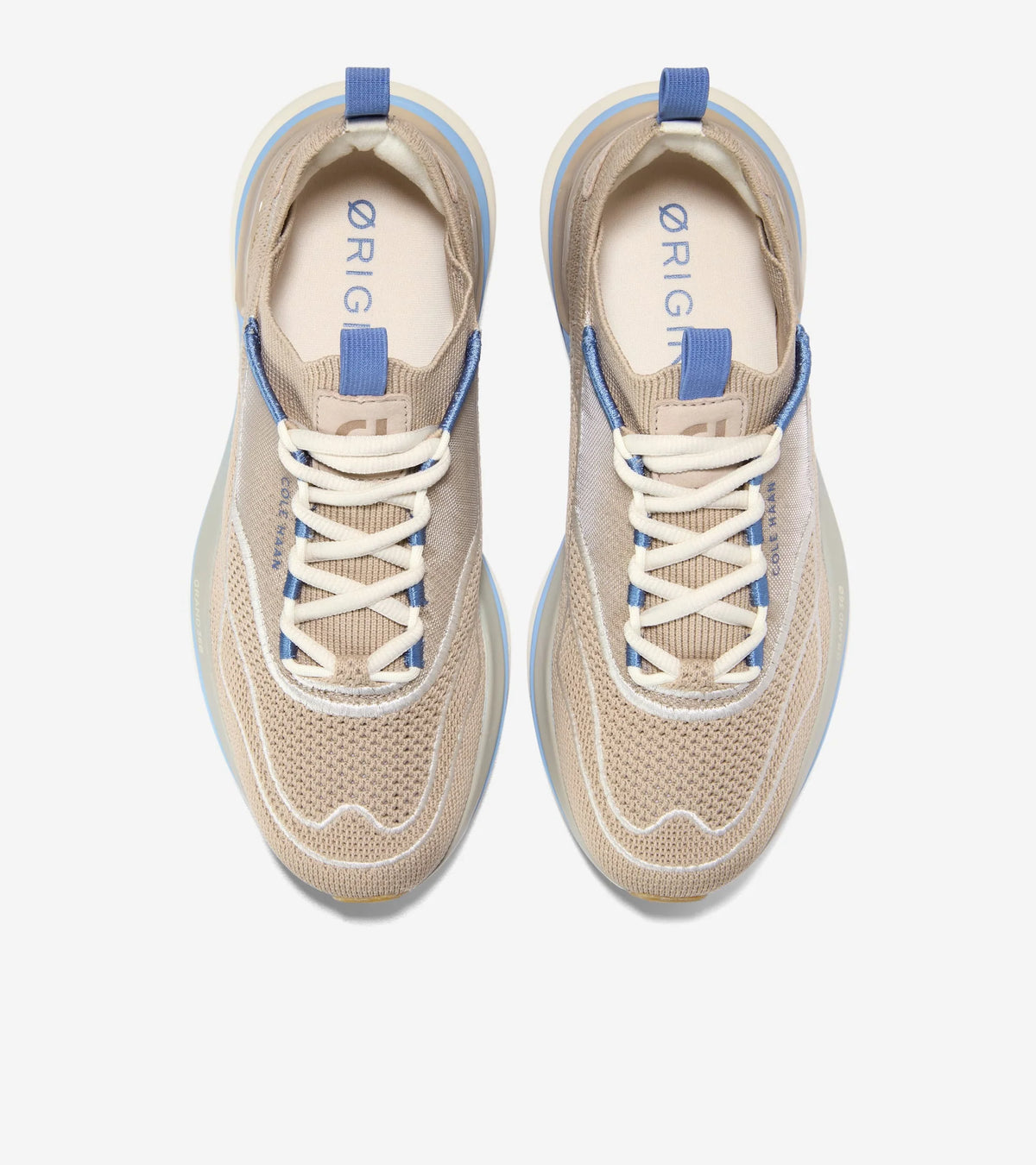 COLE HAAN W32928 sneakers for women in beige and blue