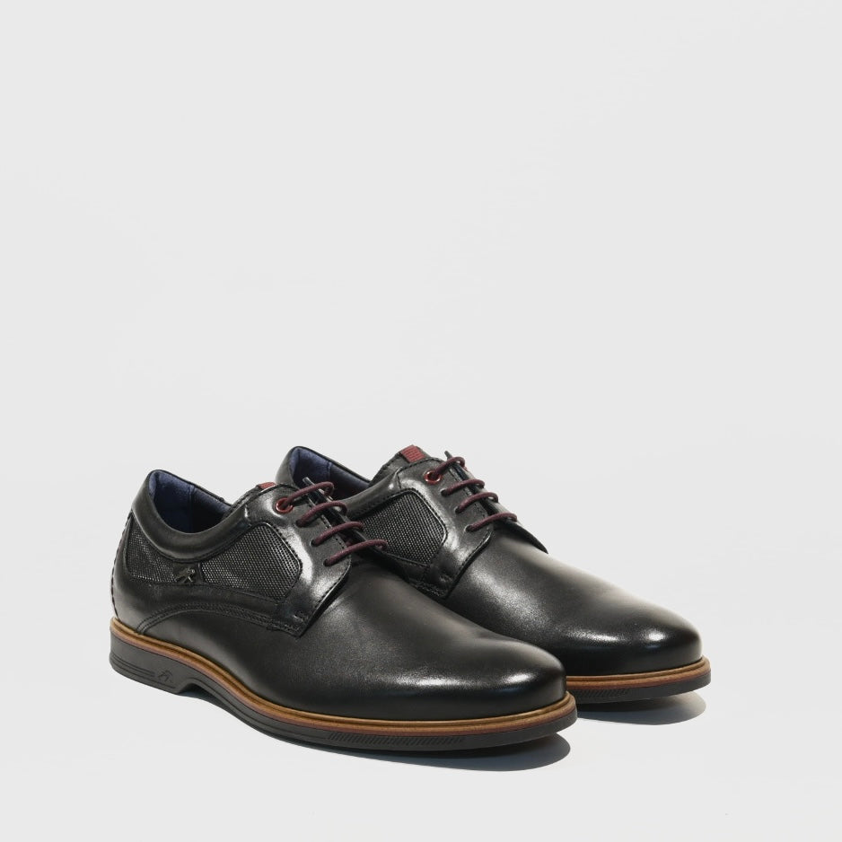 Fluchos Spanish shoes for men in  black