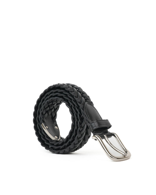 Shalapi Genuine leather belts for men in black