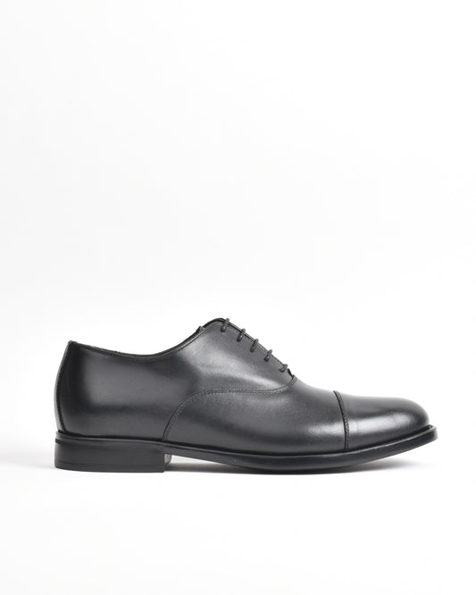 SHALAPI NAPOLI italian oxford shoes for men in black