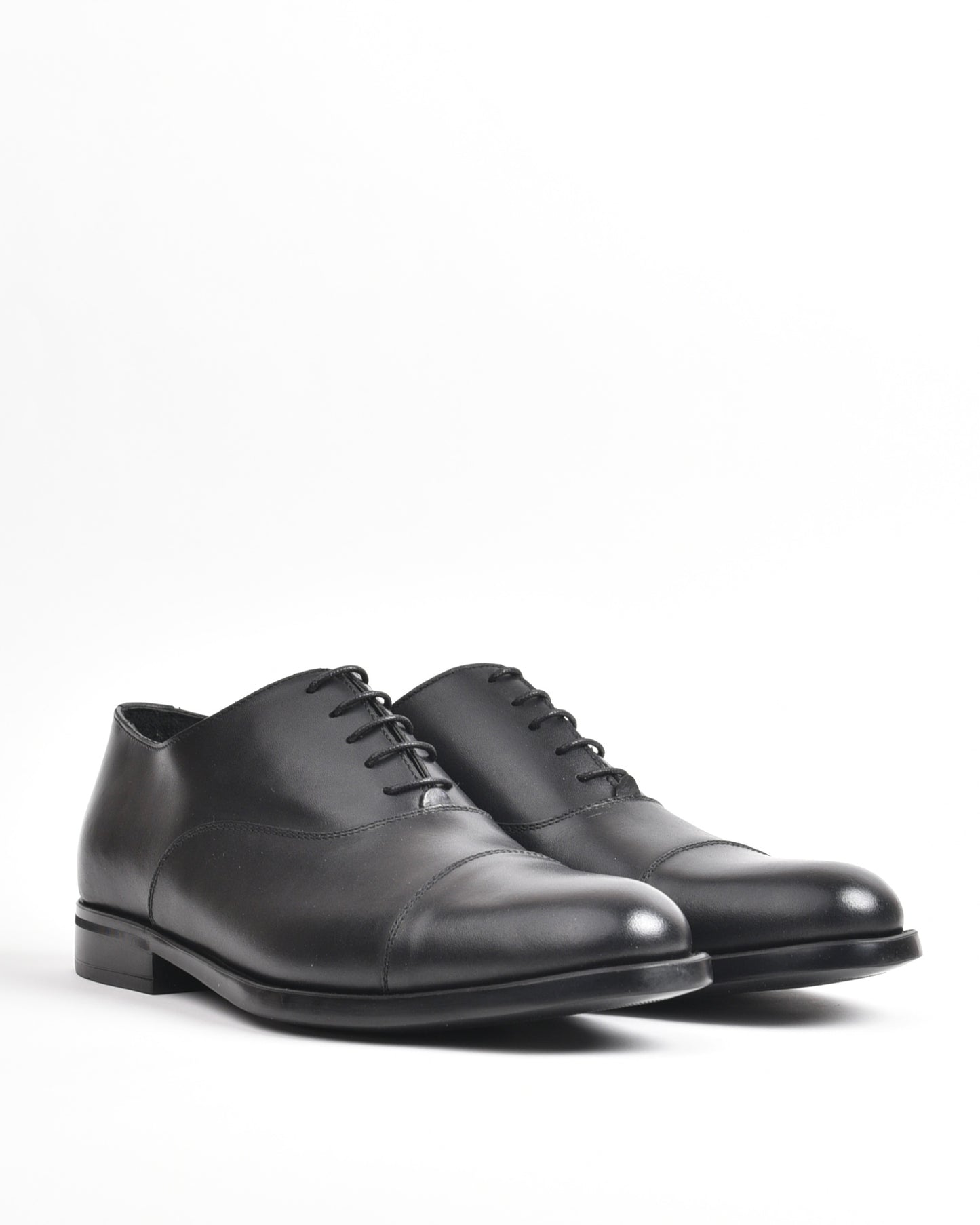 SHALAPI NAPOLI italian oxford shoes for men in black