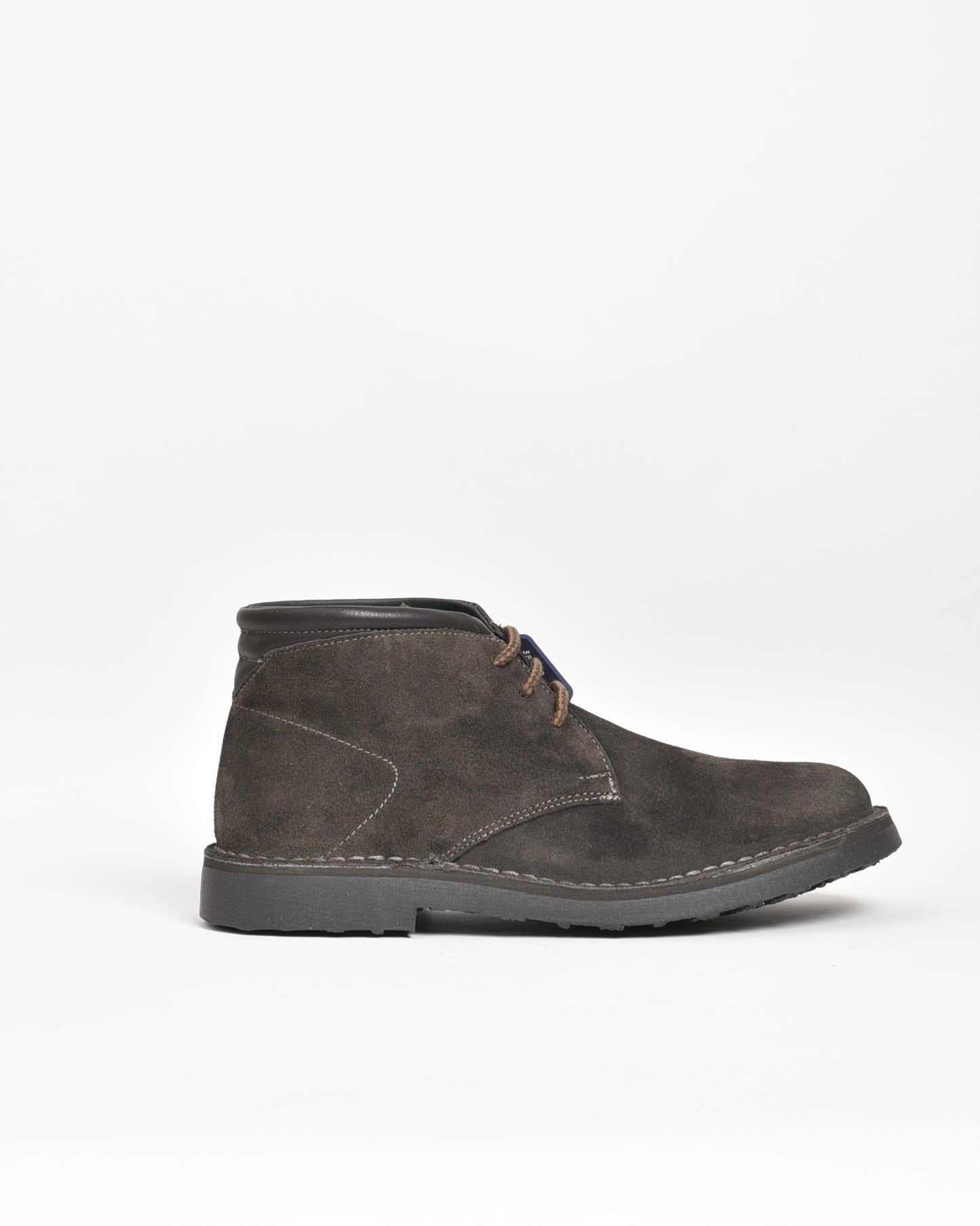 SHALABI genuine leather Boots for men in suede brown