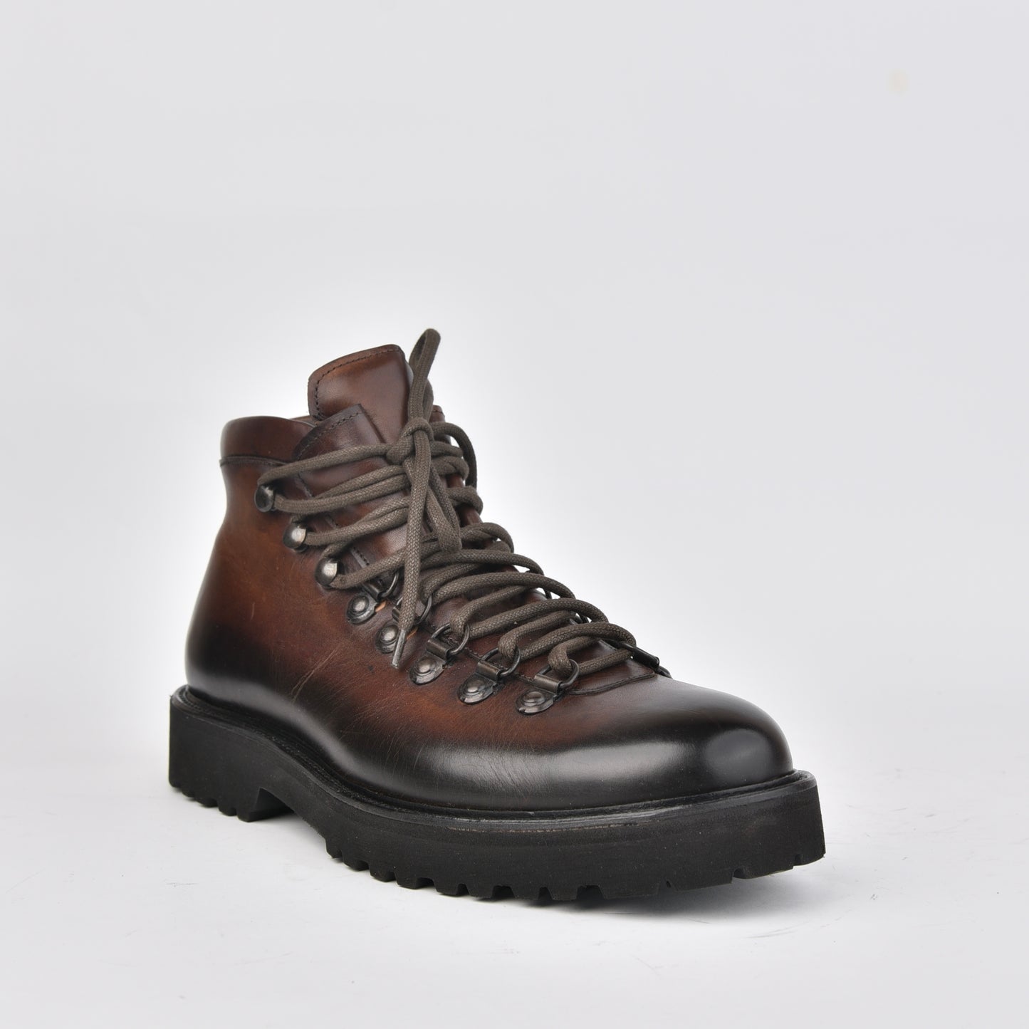 Shalapi Italian boots for men in brown