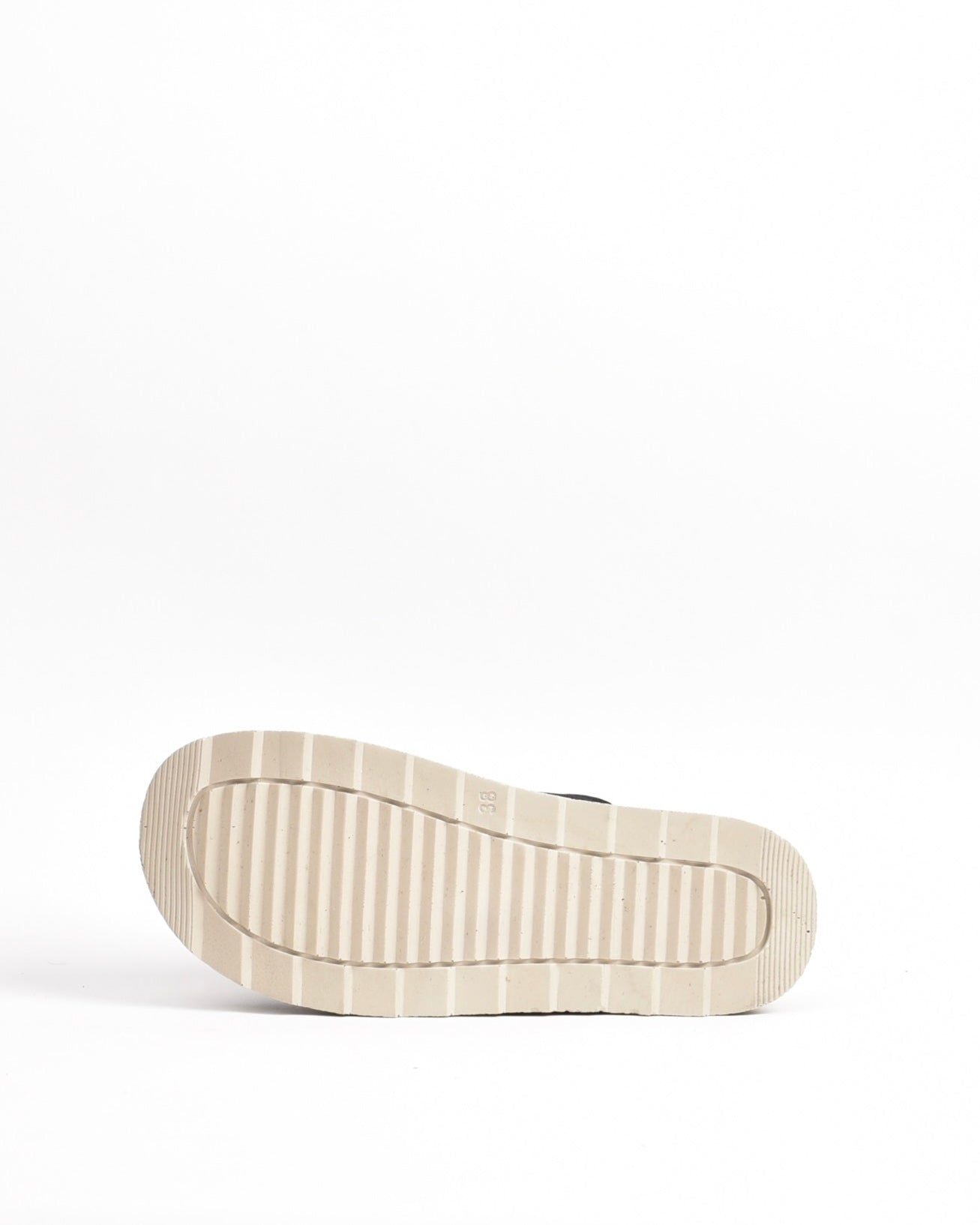 SHALAPI NAPOLI genuine leather slippers for women in Black.