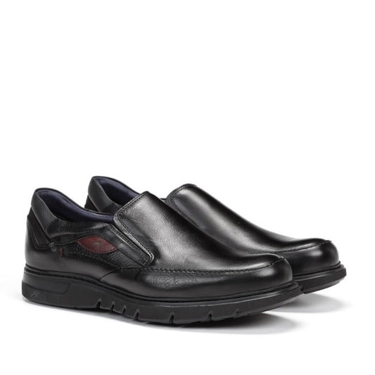 Fluchos Spanish loafers for men in Black