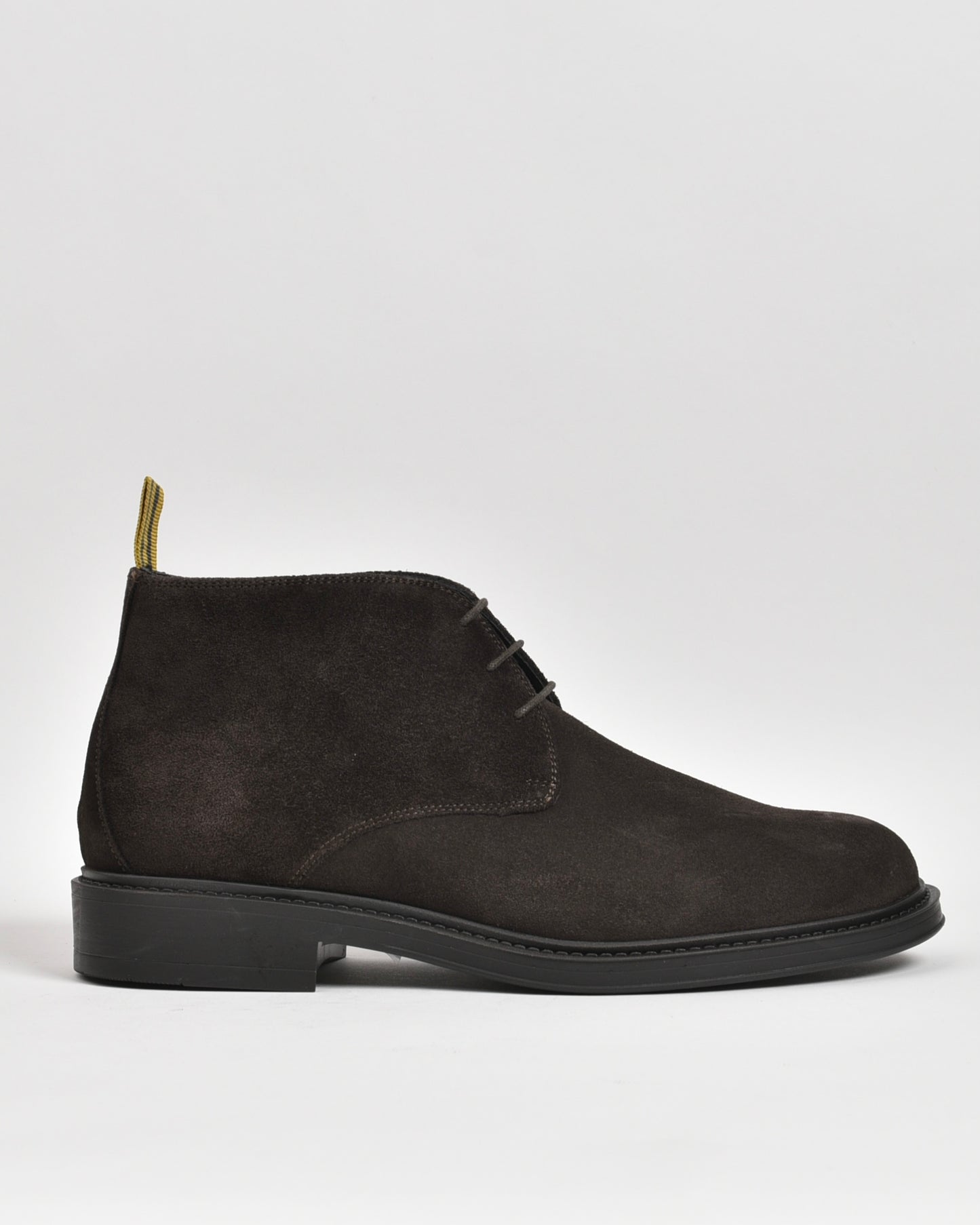 Shalapi boots in suede leather for men in brown