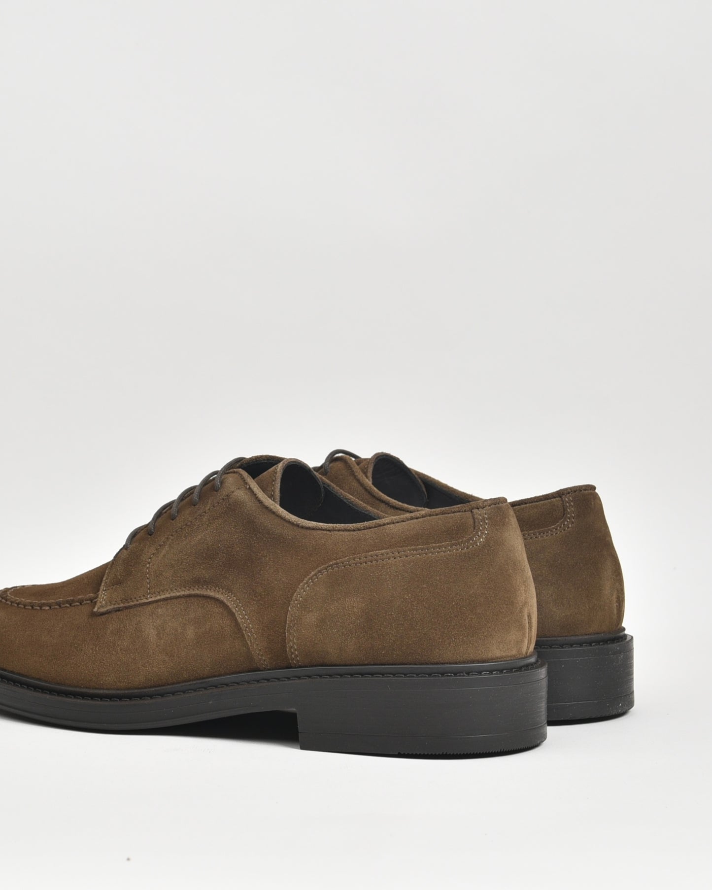 SHALAPI Italian shoes in suede leather for men in beige