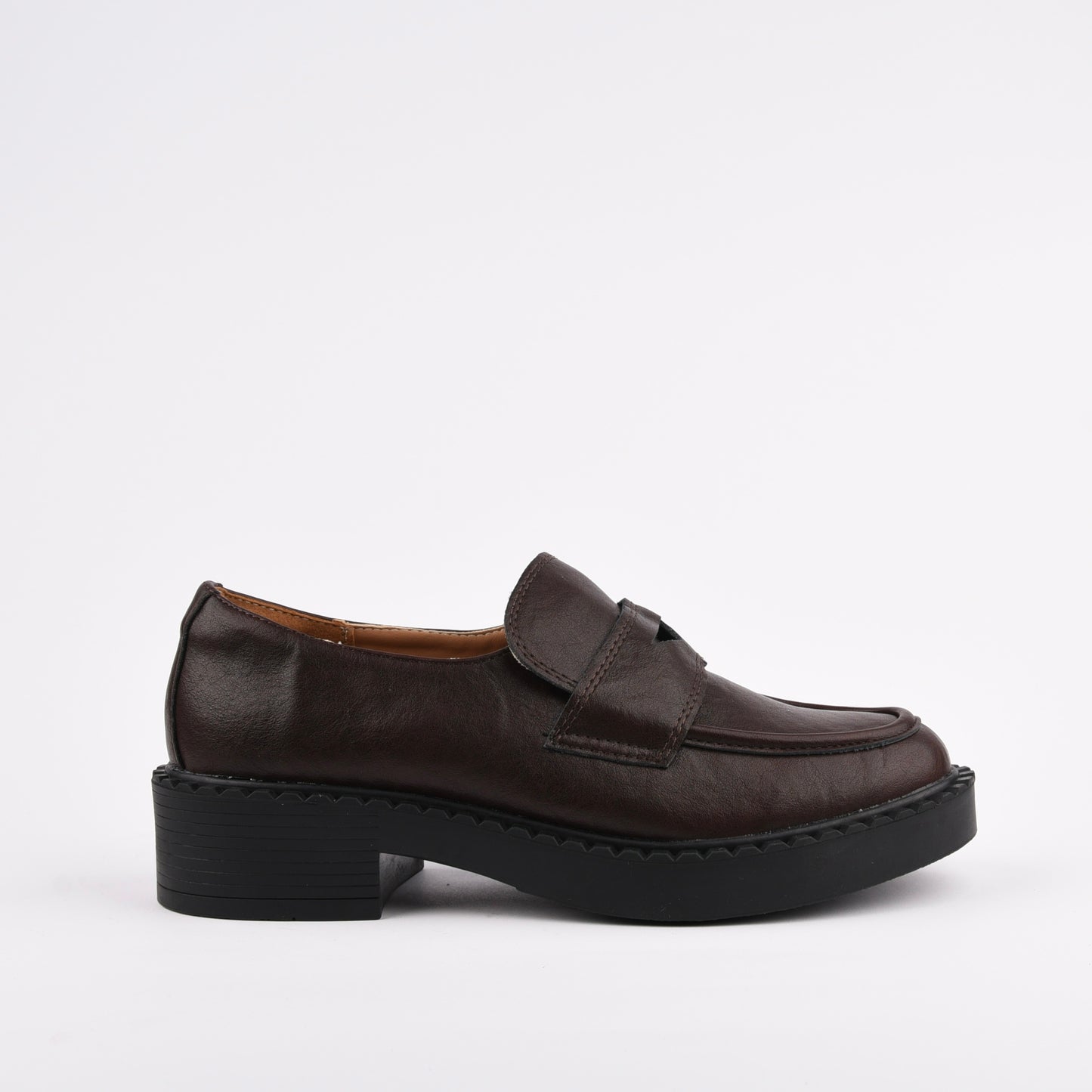 Shalapi loafers shoes for women in brown